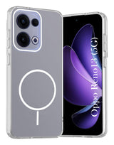 For Oppo Reno13 5G | Oppo Reno 13 5G Back Cover Case Silicone (Slim Paper Thin | Camera Protection Bump | Minimalist Professional | Soft Flexible)