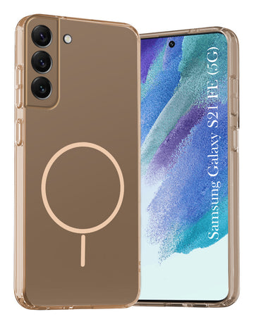 For Samsung Galaxy S21 FE 5G Back Cover Case Silicone (Slim Paper Thin | Camera Protection Bump | Minimalist Professional | Soft Flexible)