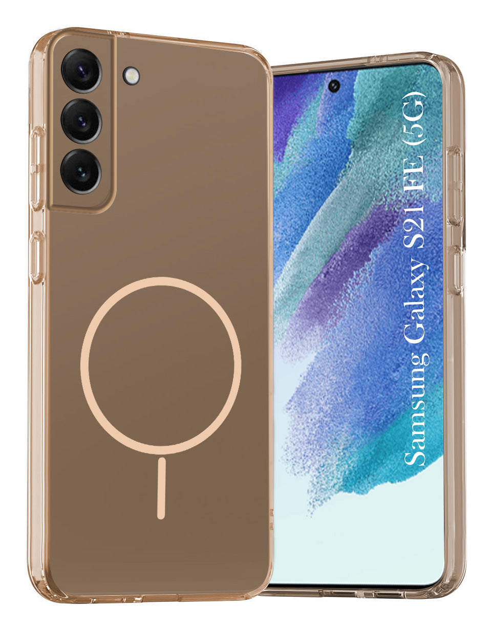 For Samsung Galaxy S21 FE 5G Back Cover Case Silicone (Slim Paper Thin | Camera Protection Bump | Minimalist Professional | Soft Flexible)
