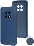 For Oppo F31 Pro Plus Back Cover Case (Matte Finish Silicone with Inside Fiber cloth)