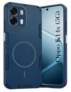 For Oppo K14x 5G Back Cover Case (Slim Hybrid Armor | Shockproof Camera Protection | Rugged Dual Layer)