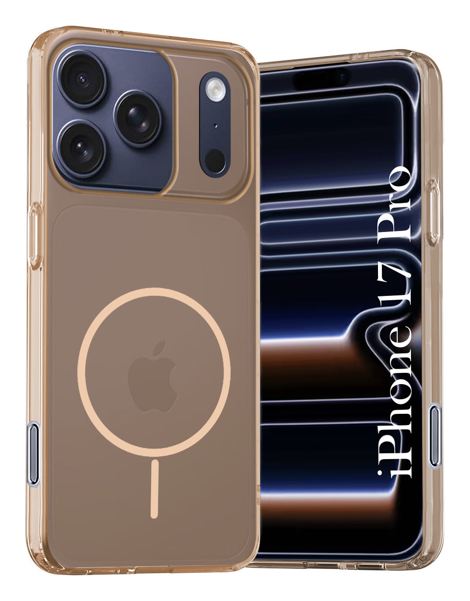 For Apple iPhone 17 Pro Back Cover Case Silicone (Slim Paper Thin | Camera Protection Bump | Minimalist Professional | Soft Flexible)