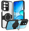 For Realme 15X Back Cover Case with stand (Built-in Ring Holder Kickstand | Lifetime Anti Yellow | Camera Protection)