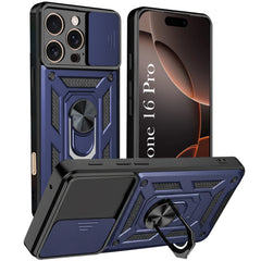 For Apple iPhone 16 Pro Back Cover Case (Hybrid Dual Armor Polycarbonate)