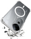 For Vivo T3 Ultra Back Cover Shockproof Crystal-Clear (Magsafe Wireless Support | Drop & Camera Protection | Hard Polycarbonate)