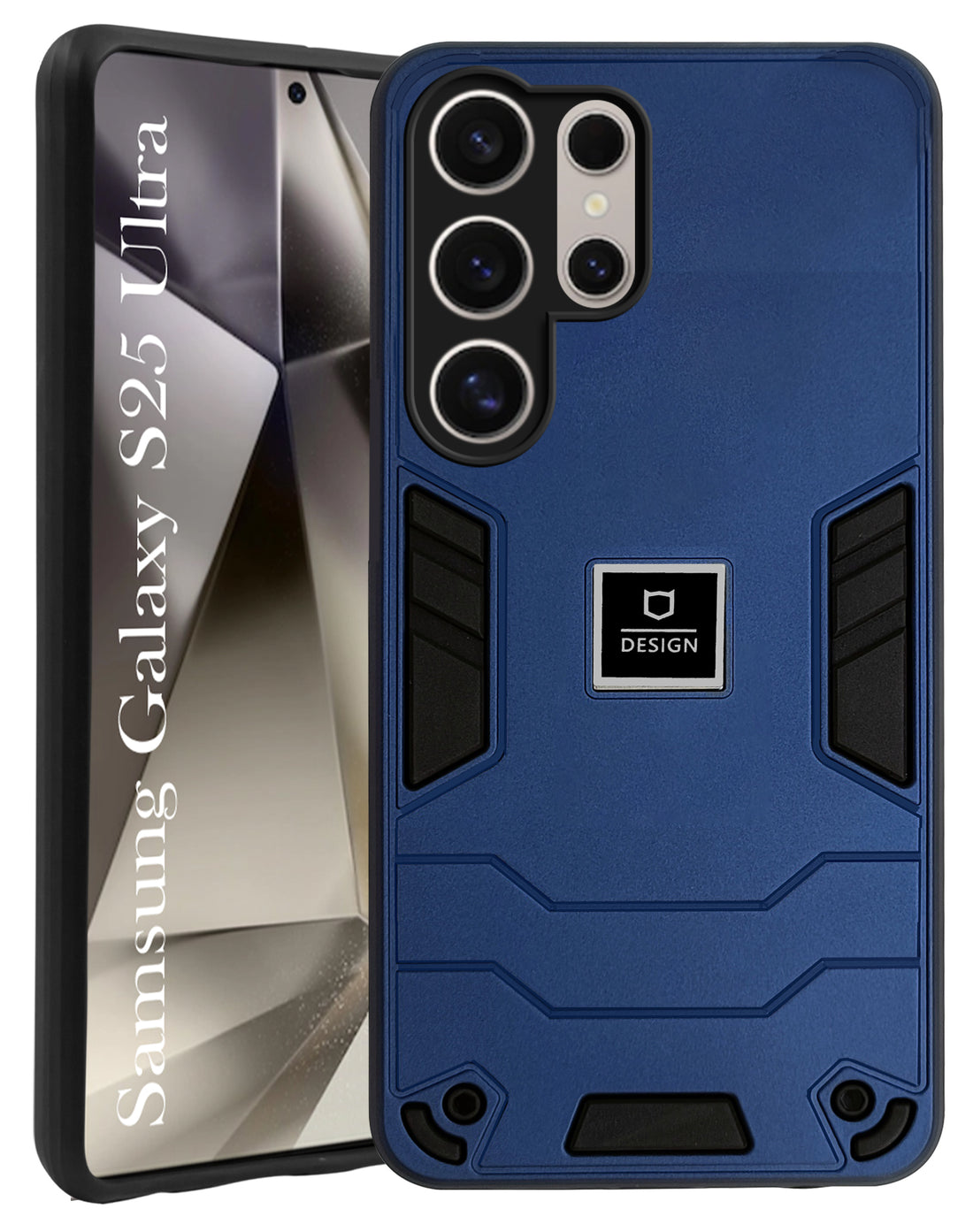 For Samsung Galaxy S25 Ultra Back Cover Case (Lightweight Hybrid Shockproof Polycarbonate)