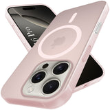 For Apple iPhone 16 Pro Back Cover Case (Frosted Matte Feel | MagSafe Compatible Wireless Charging | Polycarbonate Material)