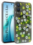 For OnePlus Nord CE 4 Lite Back Cover Case (Cute Floral Design | Flower Print for Girls | MagSafe Compatible Wireless Charging)