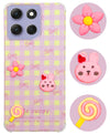 For Motorola Moto G86 Power Back Cover Case (3D Cute Cartoons | Hard Back Side Soft | Matte Premium Finish | HD Printing)