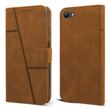 For Vivo Y81i Flip Cover Case ( Stitched Leather with Magnetic Closure)