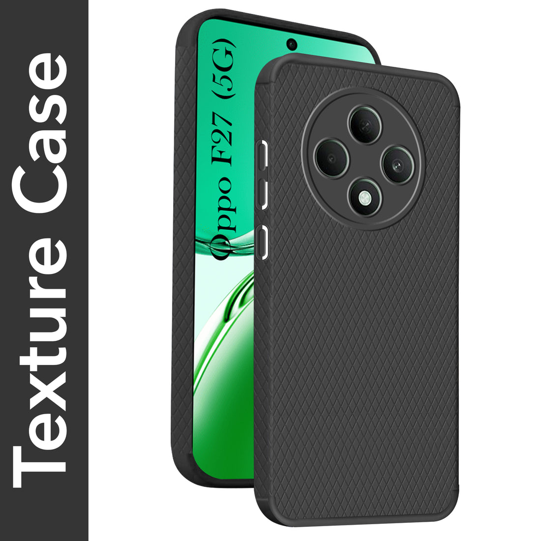 For Oppo F27 5G Back Cover Case (Liquid Silicone | Side Grip | Camera Protection)