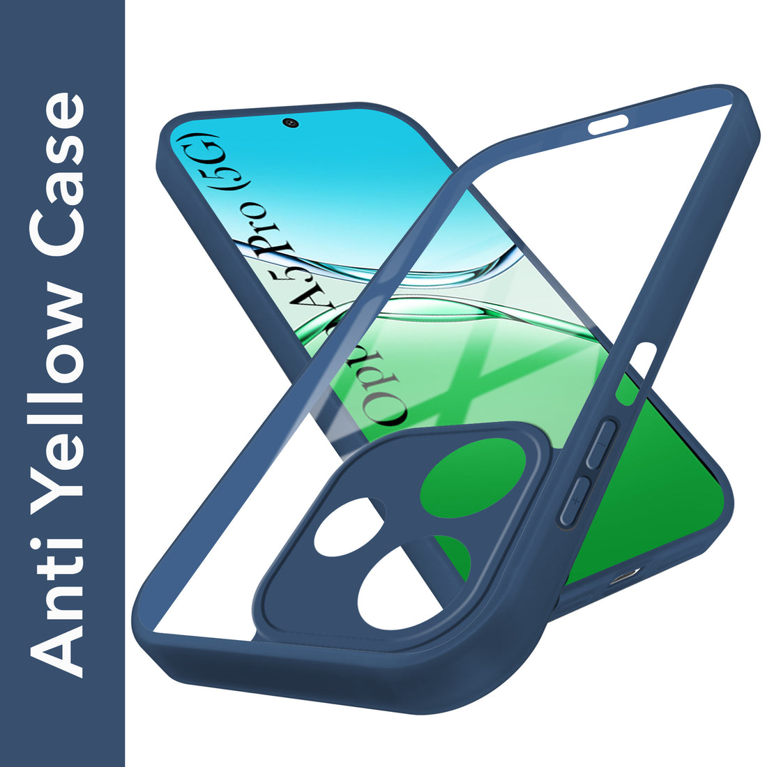 For Oppo A5 Pro Back Cover Case (Lifetime Anti Yellow | Anti Scratch | Crystal Clear Shockproof)