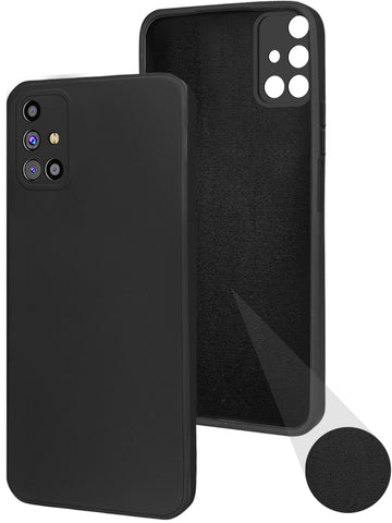 For Samsung Galaxy M31s Back Cover ( Silicone Clear Shockproof Case with Camera Protection | Soft and Flexible | Transparent)