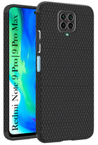 For Redmi Note 9 Pro | 9 Pro Max  Back Cover Case (Liquid Silicone | Side Grip | Camera Protection)