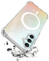 For Samsung Galaxy A34 5G Back Cover Shockproof Crystal-Clear (Magsafe Wireless Support | Drop & Camera Protection | Hard Polycarbonate)