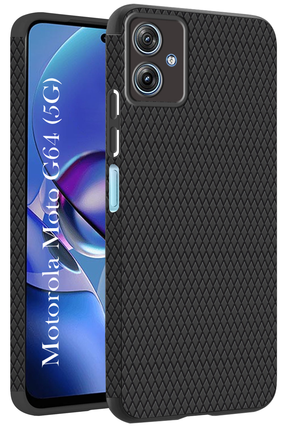 For Motorola Moto G64 5G Back Cover Case (Liquid Silicone | Side Grip | Camera Protection)