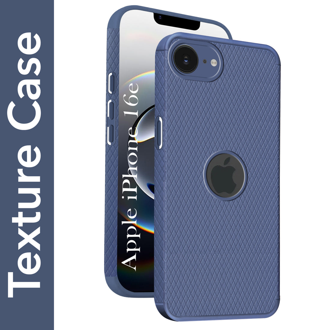 For iPhone 16e | iPhone 17e Back Cover Case (Liquid Silicone | Side Grip | Camera Protection)