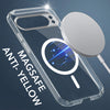 For Google Pixel 9 Pro XL Back Cover Shockproof Crystal-Clear (MagSafe Wireless Support | Drop & Camera Protection | Hard Polycarbonate)