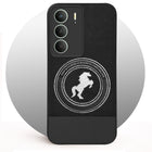 For Realme C73 Back Cover Case PU Leather Finish (Professional Minimalist Texture | MagSafe Compatile | Camera Protection | Sleek Sober Formal)