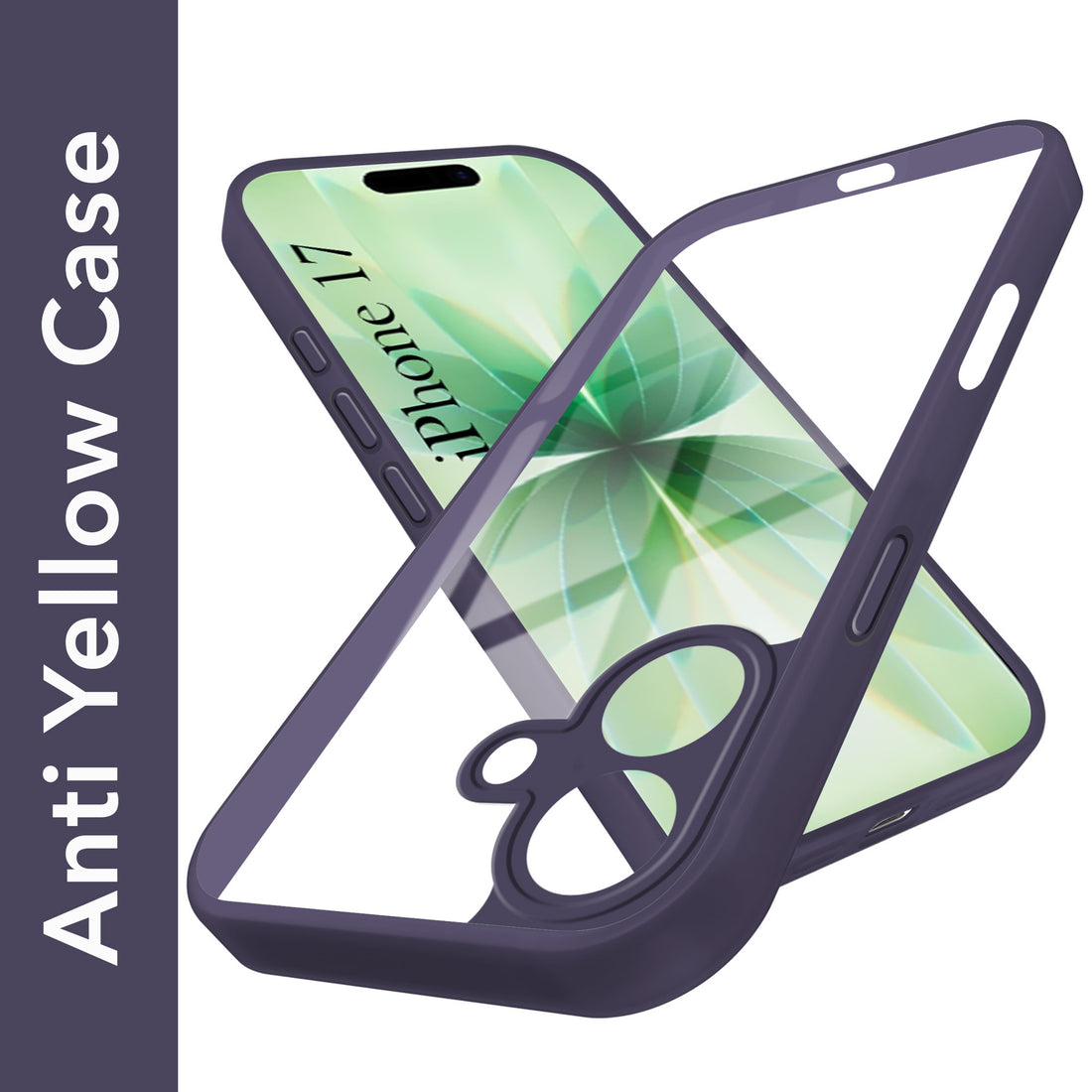 For Apple iPhone 17 Back Cover Case Ultra-Hybrid (Lifetime Anti Yellow | Anti Scratch | Crystal Clear Shockproof)