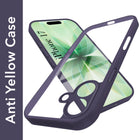 For Apple iPhone 17 Back Cover Case Ultra-Hybrid (Lifetime Anti Yellow | Anti Scratch | Crystal Clear Shockproof)