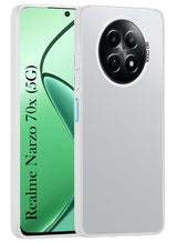 For Realme Narzo 70x 5G Hard Back Cover Case (Velvet Touch | Professional Glossy Finish | Camera Protection Bump)