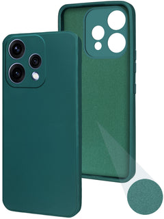 For Oppo Reno15 5G | Oppo Reno 15 5G Back Cover Case (Matte Finish Silicone with Inside Fiber cloth)