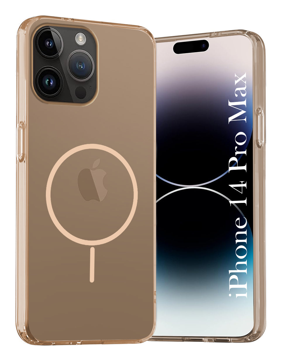 For Apple iPhone 14 Pro Max Back Cover Case Silicone (Slim Paper Thin | Camera Protection Bump | Minimalist Professional | Soft Flexible) "