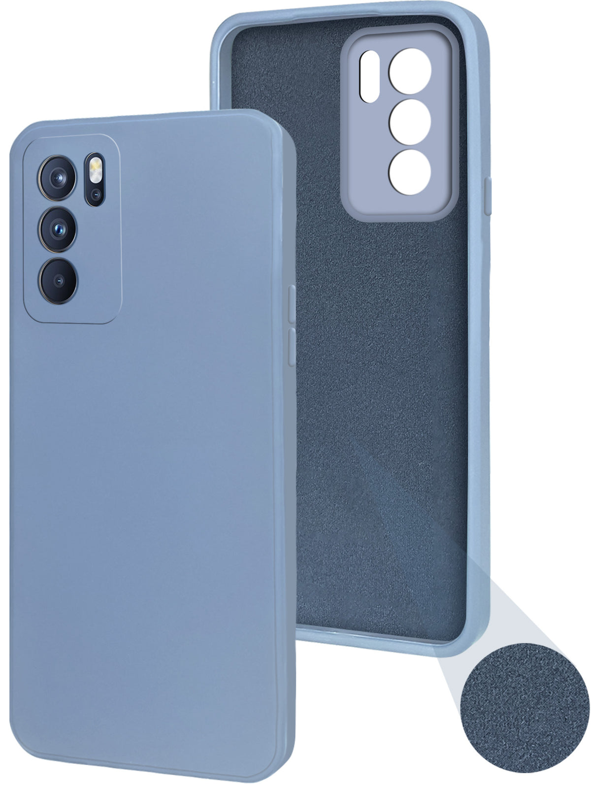 For Oppo Reno6 Pro 5G Back Cover ( Silicone Clear Shockproof Case with Camera Protection | Soft and Flexible | Transparent)