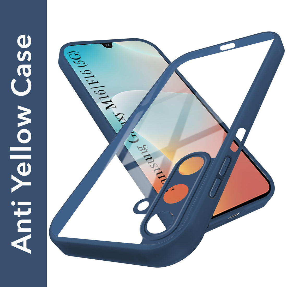 For Samsung Galaxy M16 5G | Samsung Galaxy F16  Back Cover Case (Lifetime Anti Yellow | Anti Scratch | Crystal Clear Shockproof)