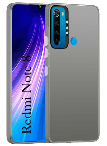 For Xiaomi Mi Redmi Note 8 Hard Back Cover Case (Velvet Touch | Professional Glossy Finish | Camera Protection Bump)