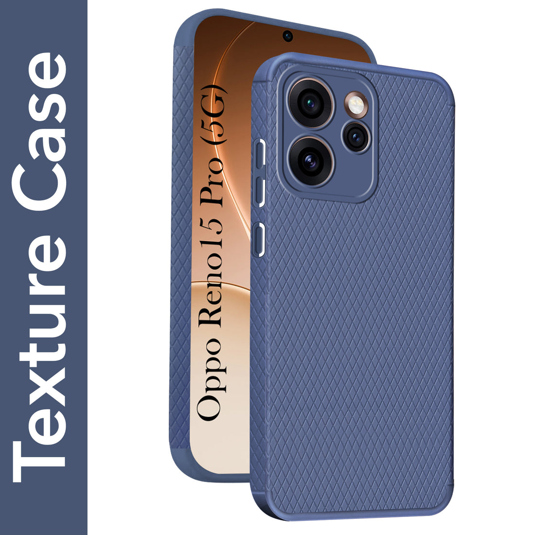 For Oppo Reno15 Pro 5G | Oppo Reno 15 Pro 5G Back Cover Case Liquid Silicone (Camera Protection | Side Grip Texture | Soft and Flexible)
