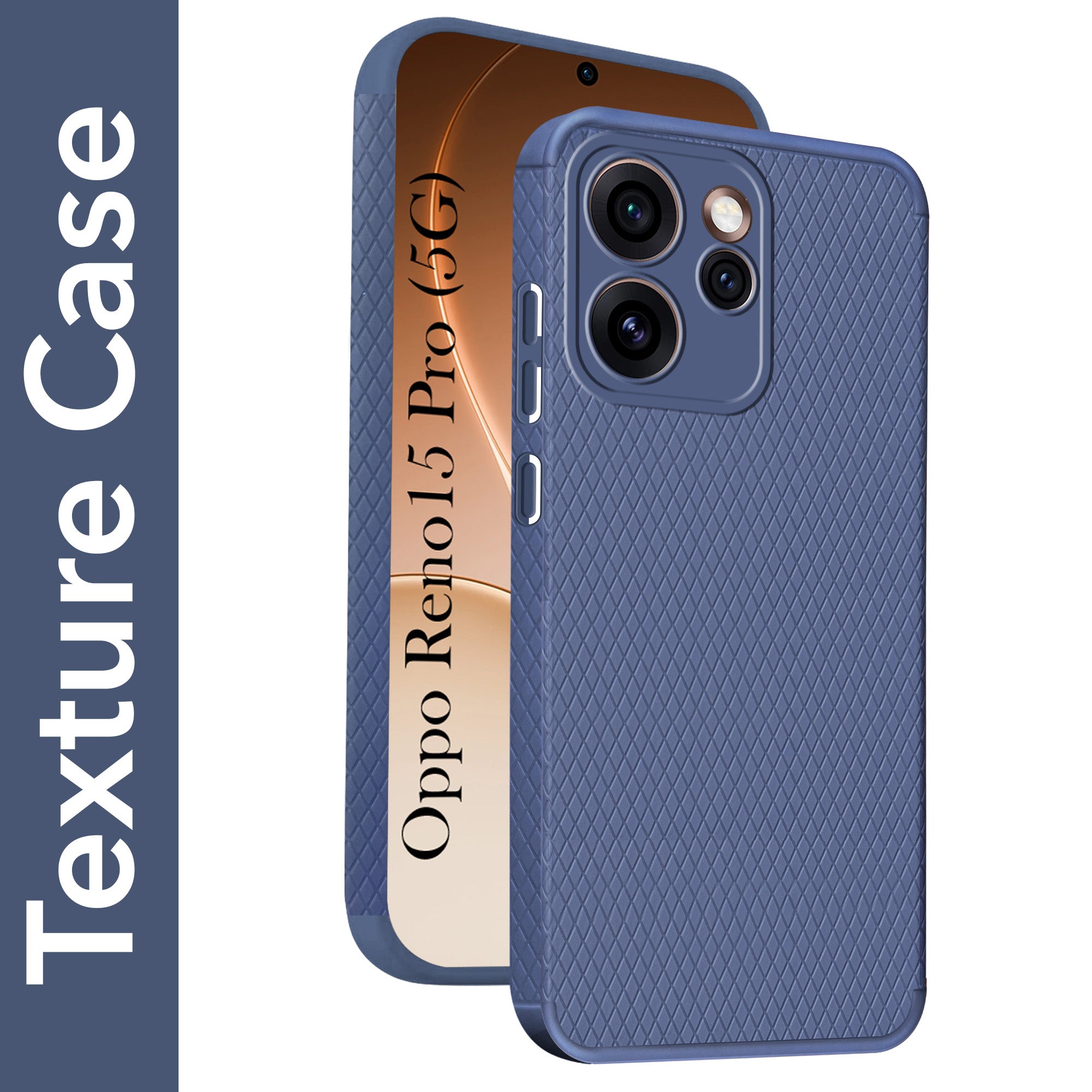 For Oppo Reno15 Pro 5G | Oppo Reno 15 Pro 5G Back Cover Case Liquid Silicone (Camera Protection | Side Grip Texture | Soft and Flexible)