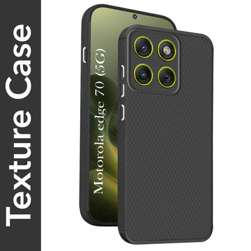 For Motorola Moto Edge 70 Back Cover Case Liquid Silicone (Camera Protection | Side Grip Texture | Soft and Flexible)