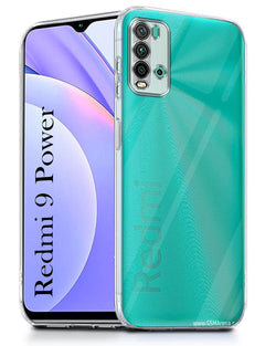 For Xiaomi Mi Redmi 9 Power Back Cover ( Silicone Clear Shockproof Case with Camera Protection | Soft and Flexible | Transparent)