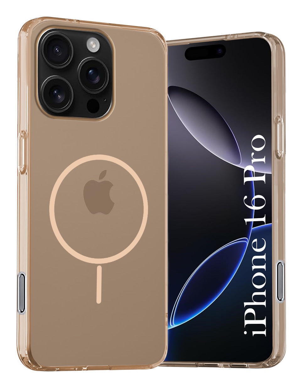 For Apple iPhone 16 Pro Back Cover Case Silicone (Slim Paper Thin | Camera Protection Bump | Minimalist Professional | Soft Flexible)