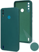 For Itel A56 Back Cover ( Silicone Clear Shockproof Case with Camera Protection | Soft and Flexible | Transparent)