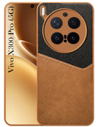 For Vivo X300 Pro Back Cover Case (Dual PU Leather Stitch | Professional Minimalist | Soft and Flexible)