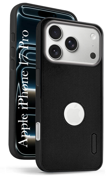 For Apple iPhone 17 Pro Back Cover Case Rubberised (Textured Grip Design | Micro-Fiber Cloth Inside | Slim and Light Weight | Soft Touch and Feel)