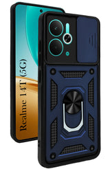 For Realme 14TBack Cover Case (Hybrid Dual Armor Polycarbonate)