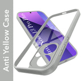 For Redmi Note 13 Pro Plus Back Cover Case (Lifetime Anti Yellow | Anti Scratch | Crystal Clear Shockproof)