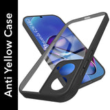 For Motorola Moto G96 Back Cover Case (Lifetime Anti Yellow | Anti Scratch | Crystal Clear Shockproof)