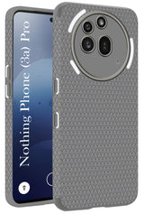 For Nothing Phone 3A Pro 5G Back Cover Case (Liquid Silicone | Side Grip | Camera Protection)