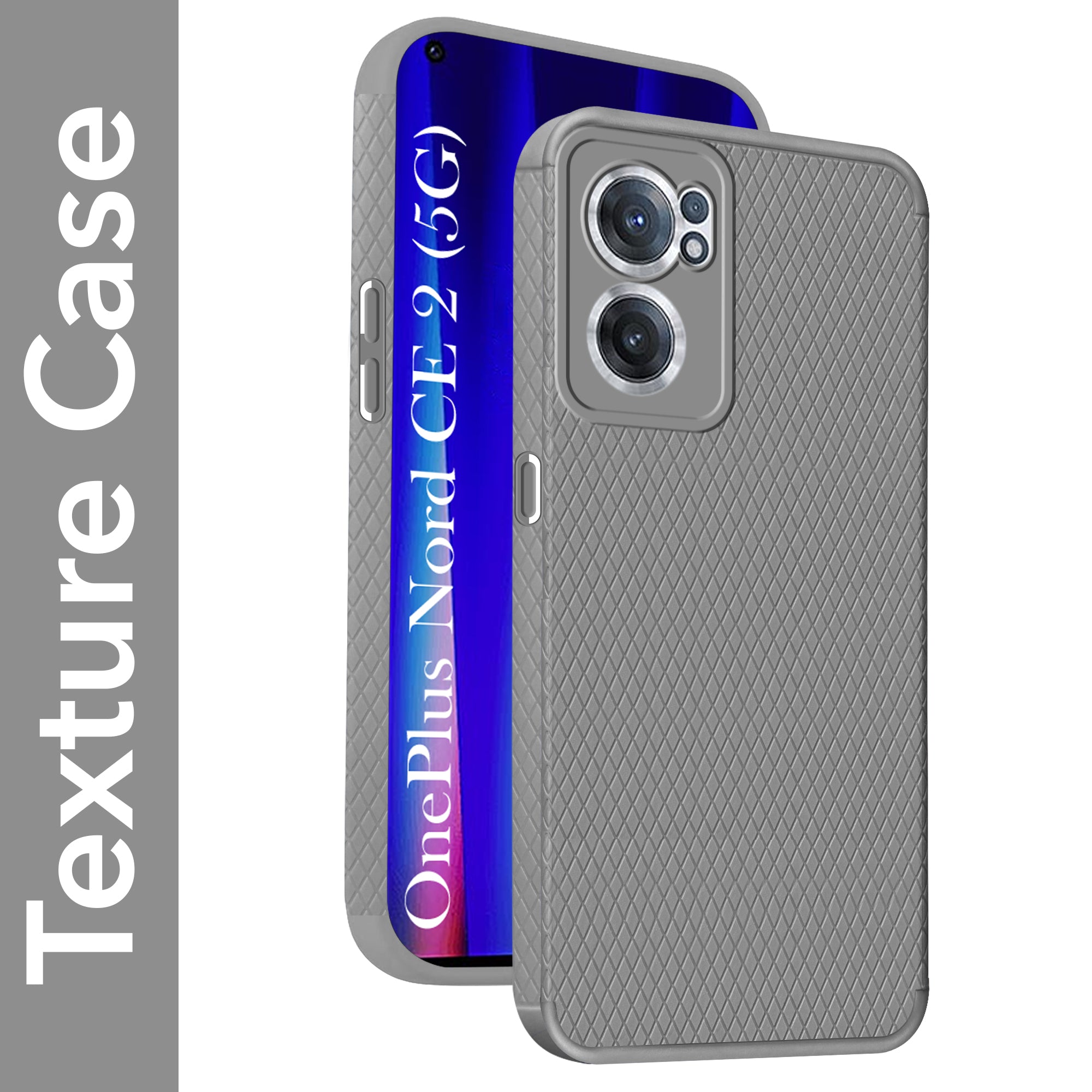 For OnePlus Nord CE 2 5G Back Cover Case (Liquid Silicone | Side Grip | Camera Protection)