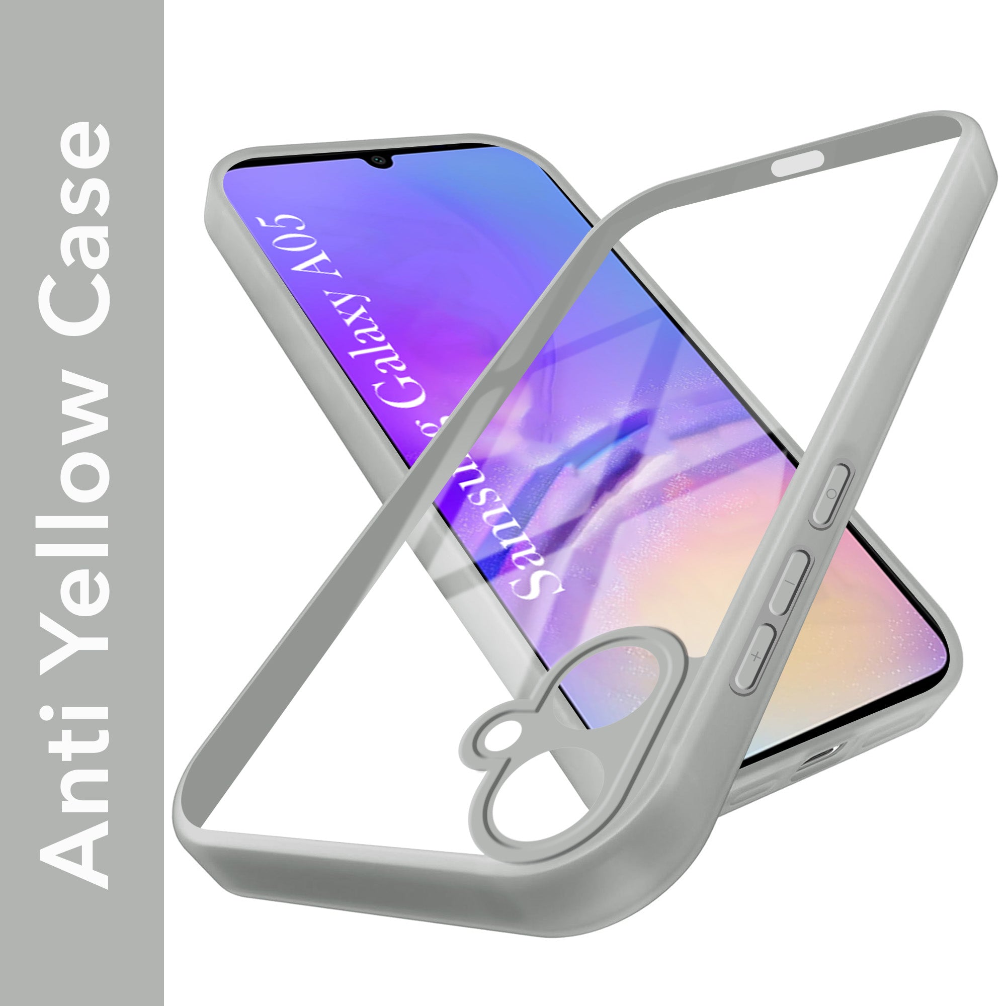 For Samsung Galaxy A05 Back Cover Case Ultra-Hybrid (Lifetime Anti Yellow | Anti Scratch | Crystal Clear Shockproof)