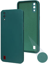 For Samsung Galaxy A01 Back Cover ( Silicone Clear Shockproof Case with Camera Protection | Soft and Flexible | Transparent)