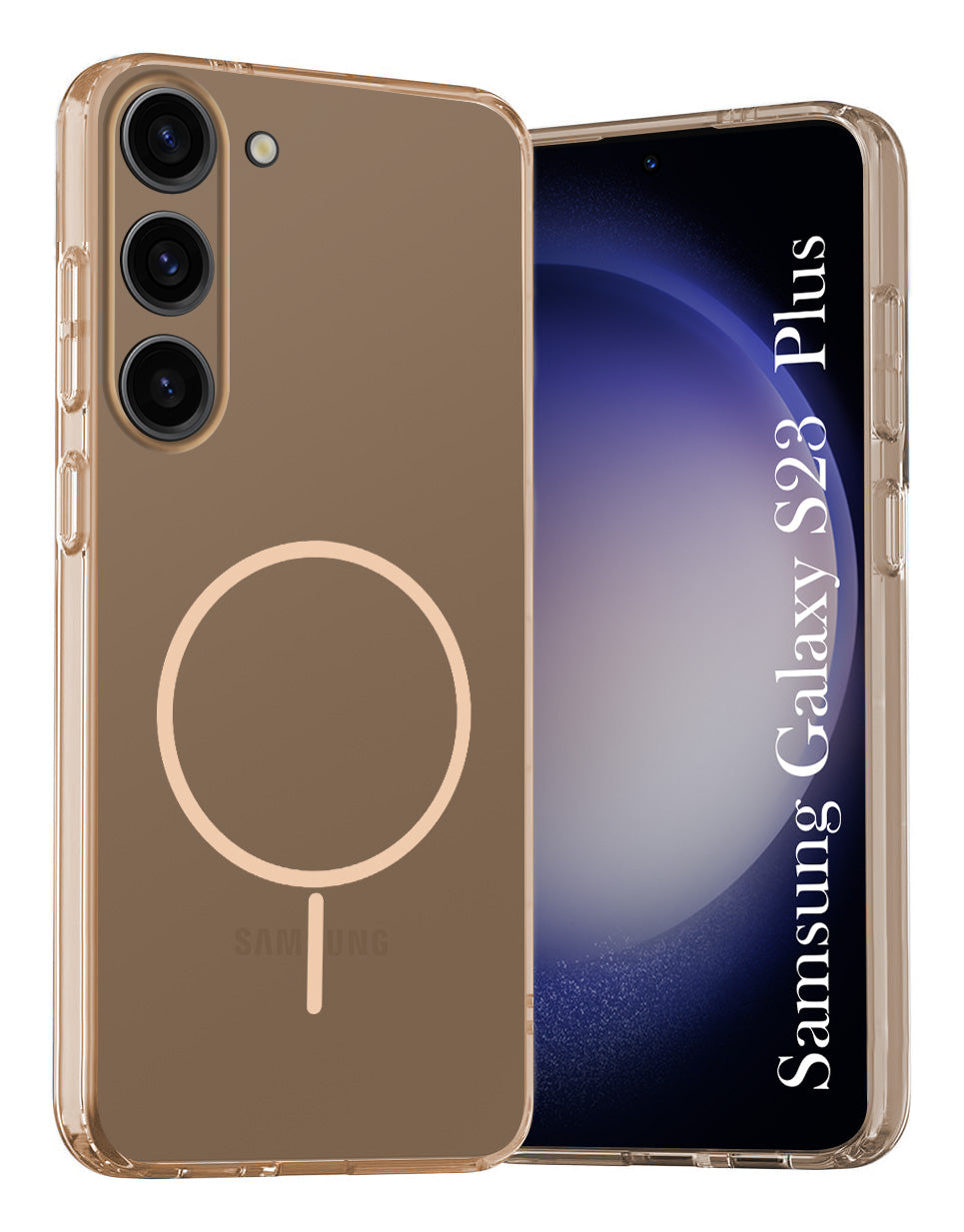 For Samsung Galaxy S23 Plus Back Cover Case Silicone (Slim Paper Thin | Camera Protection Bump | Minimalist Professional | Soft Flexible)