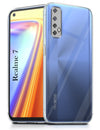 For Realme 7 Back Cover Case (Clear Shockproof Case with Camera Protection | Soft and Flexible | Transparent)