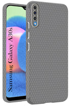 For Samsung Galaxy A30s Back Cover Case (Liquid Silicone | Side Grip | Camera Protection)