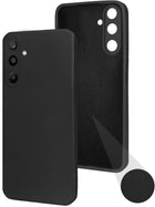 For Samsung Galaxy M16 5G | Samsung Galaxy F16 Back Cover Case (Matte Finish Silicone with Inside Fiber cloth)
